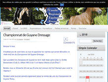 Tablet Screenshot of cre-guyane.com